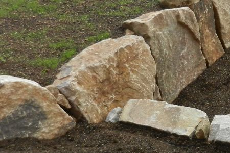 Darstellung Granitmauer bepflanzbar